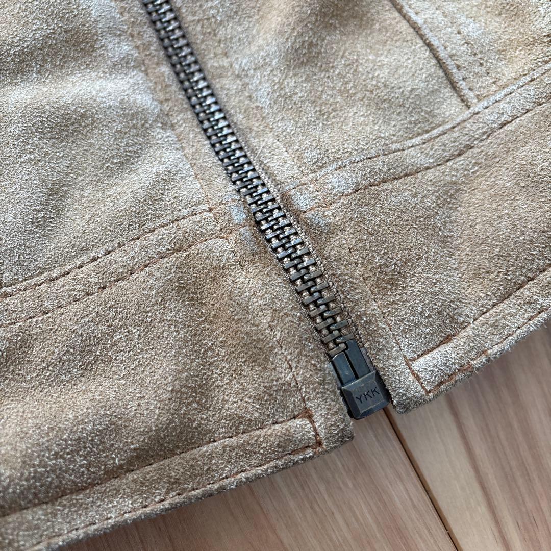 AVIREX パッチ付きレザージャケット L