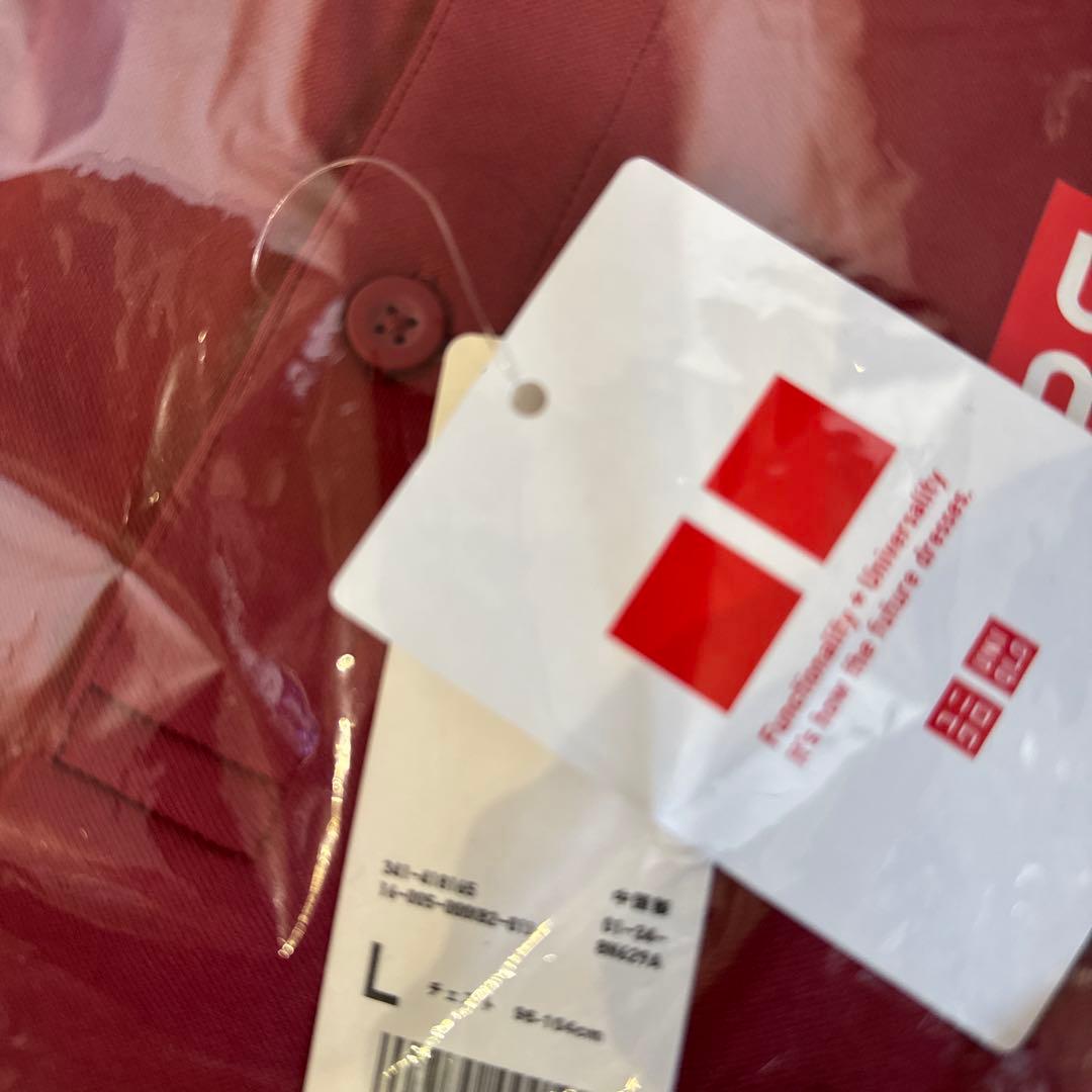 UNIQLO フェデラーモデル 赤ポロシャツ Lサイズ ユニクロ
