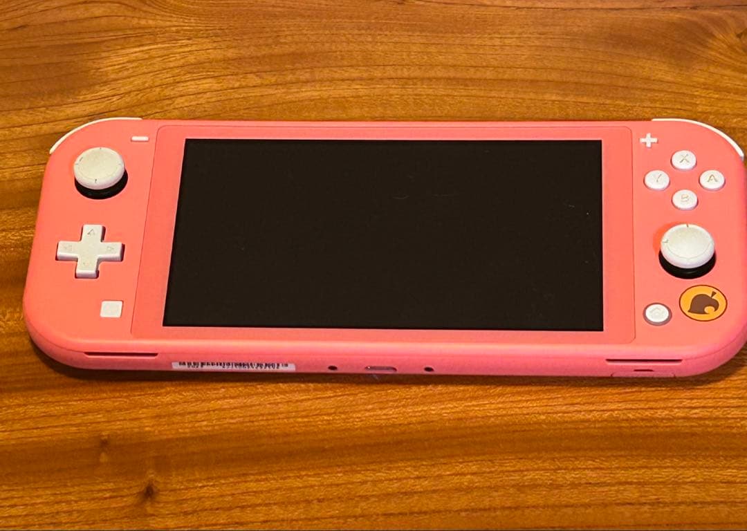 Nintendo Switch Lite あつまれどうぶつの森デザイン ピンク