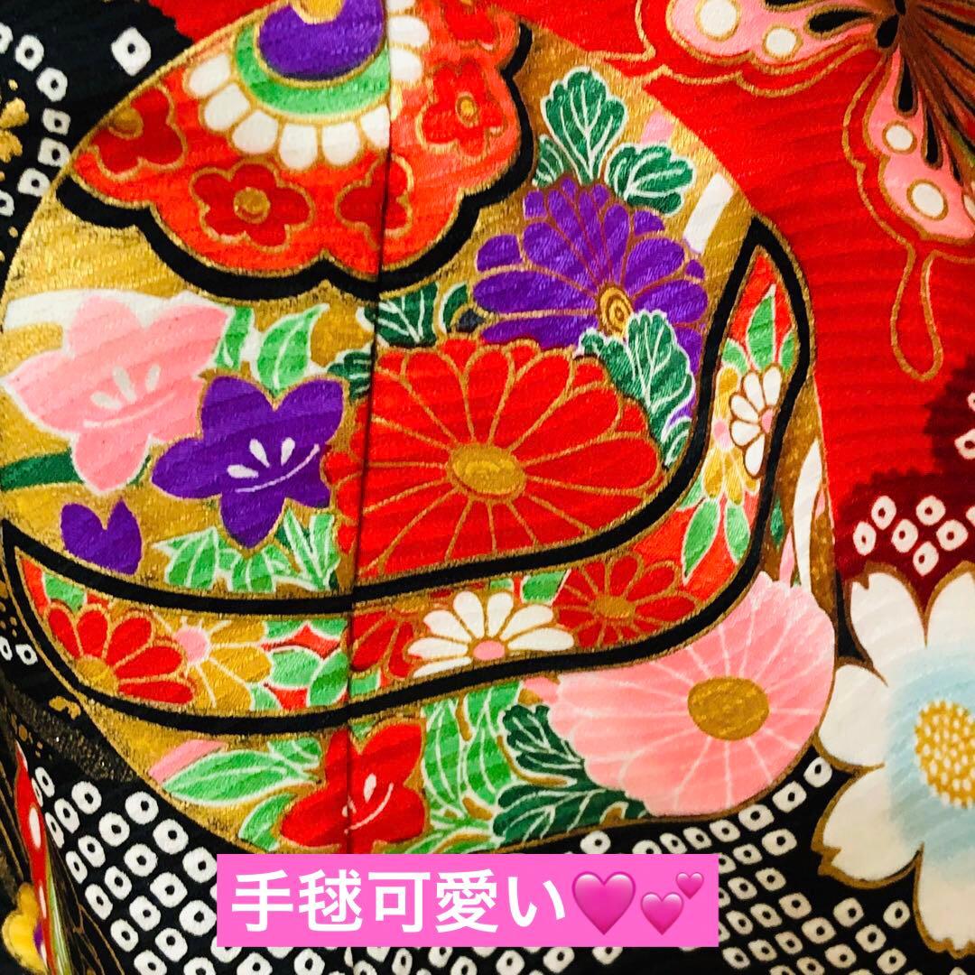 七五三七歳‼️完全フルセット‼️人気赤地に絞り柄豪華❤️か金彩金箔煌びやか際立つ