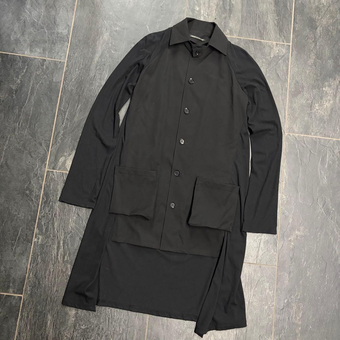 ヨウジヤマモト　+NOIR ロングシャツ ジャケット コート　変形