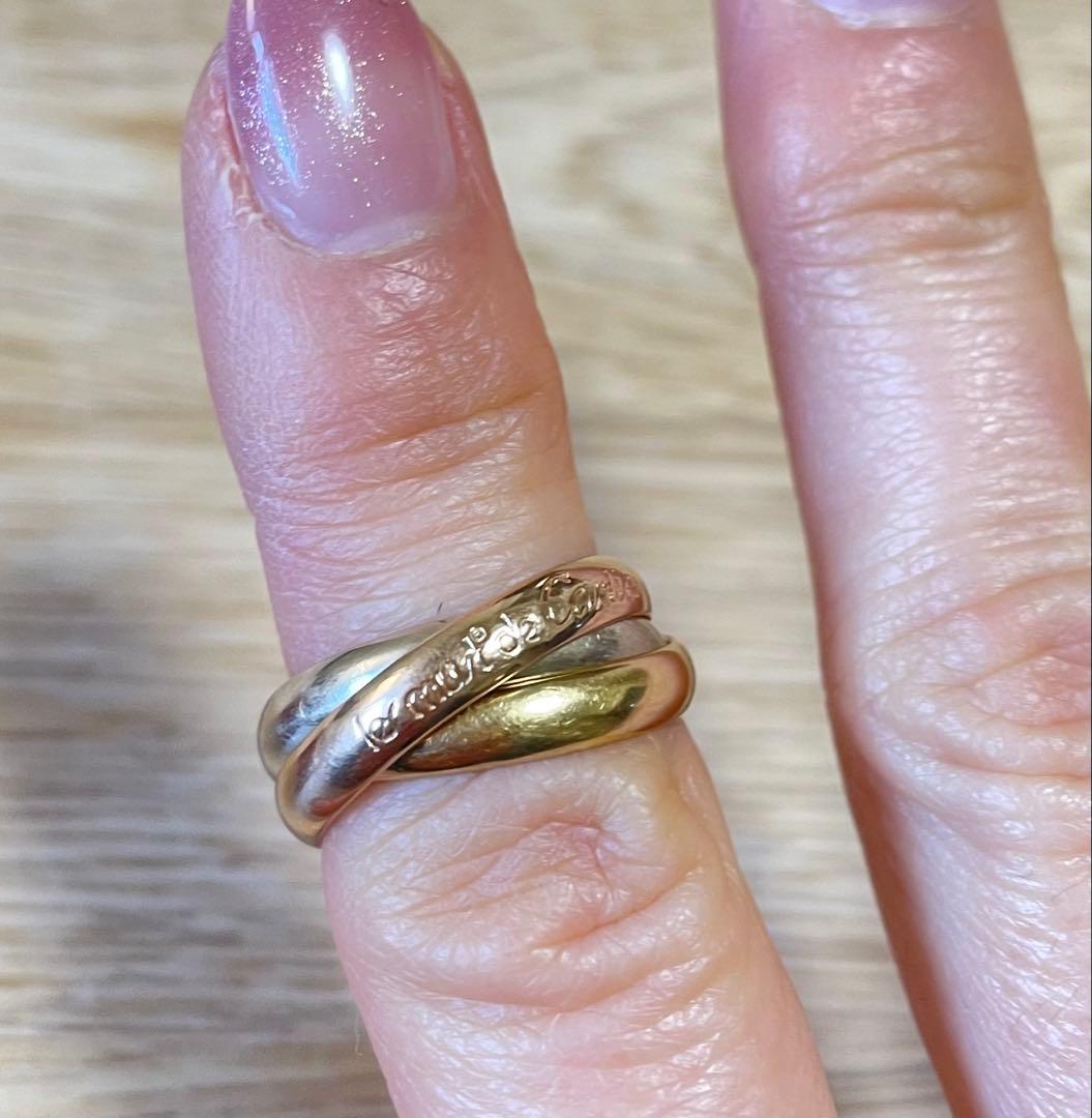 Cartier トリニティリング ゴールド　サイズ51