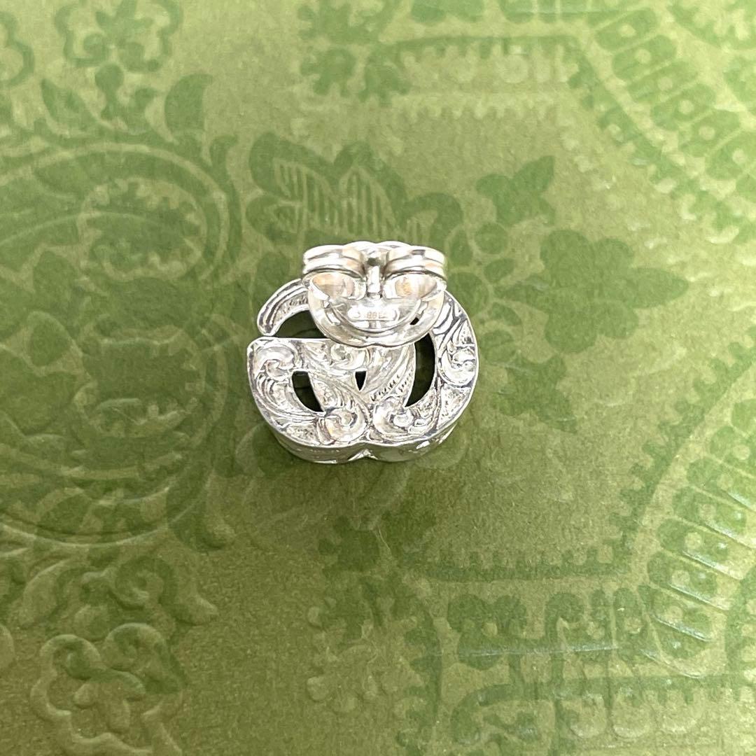 GUCCIグッチ マーモントダブルGピアス片耳 アラベスク　メンズ/レディース