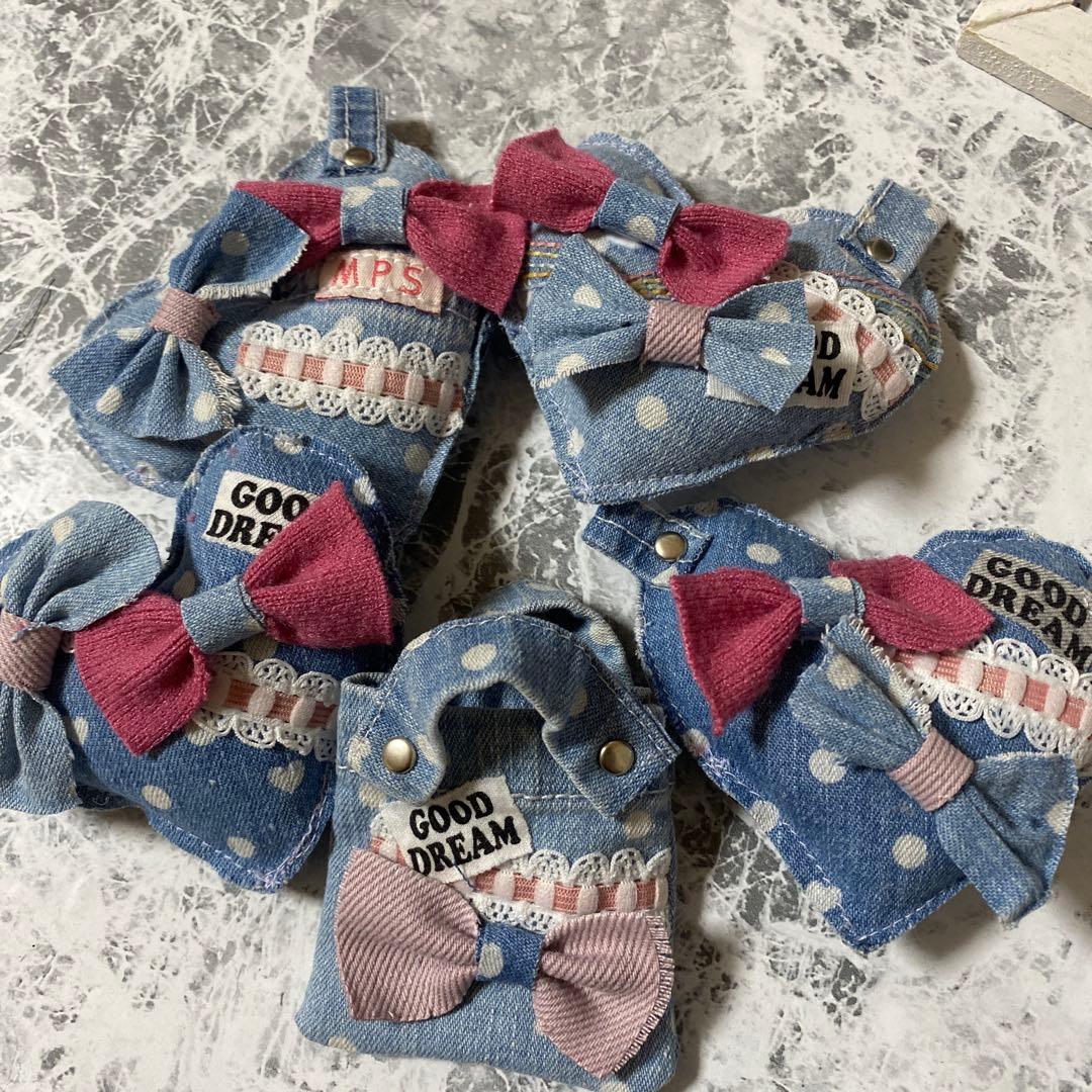 いちごパフェ☆デニムリメイクチャーム