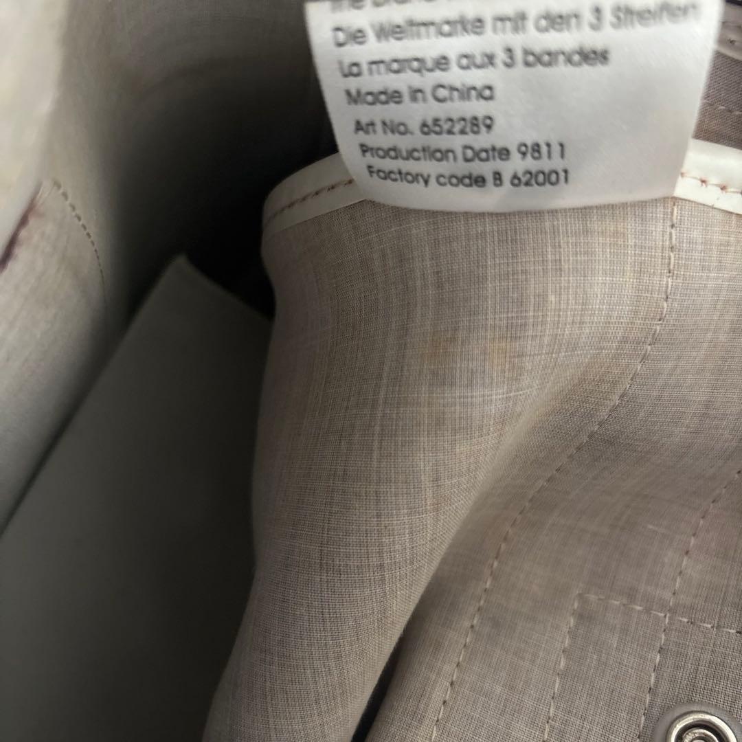 ヴィンテージ　90s adidas エナメル　ボストンバッグ