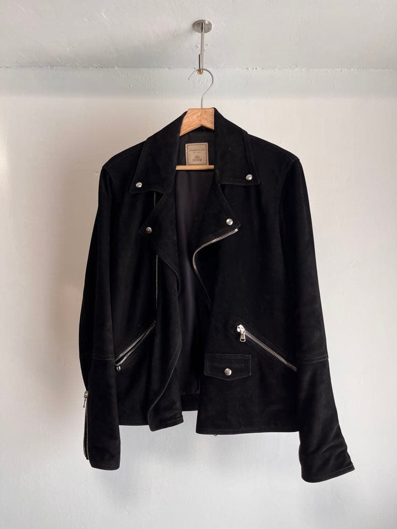 トゥモローランド×DENIM ゴートスウェードライダース