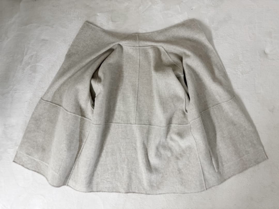 【Plage】ハミルトンハーフコート　ナチュラル 36