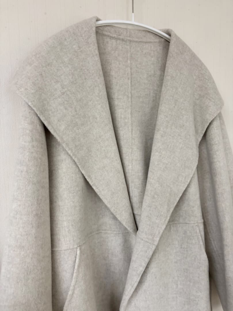 【Plage】ハミルトンハーフコート　ナチュラル 36