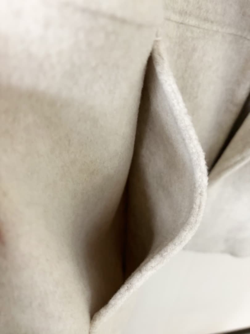 【Plage】ハミルトンハーフコート　ナチュラル 36