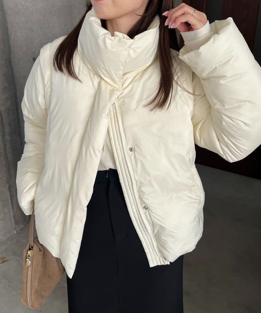 新品　CAPRICIEUX LE'MAGE 2WAY中綿パフジャケット　38