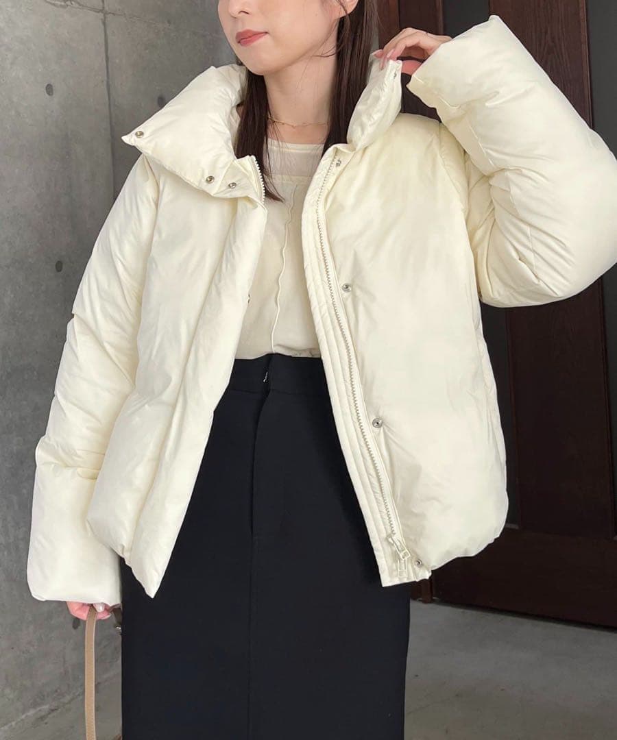 新品　CAPRICIEUX LE'MAGE 2WAY中綿パフジャケット　38