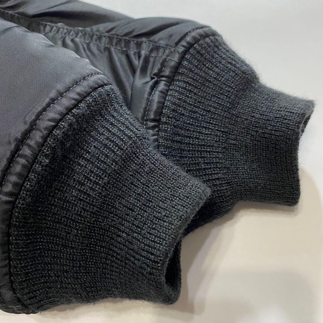 AVIREX アヴィレックス N2B N-2B フライトジャケット 黒 L 短丈