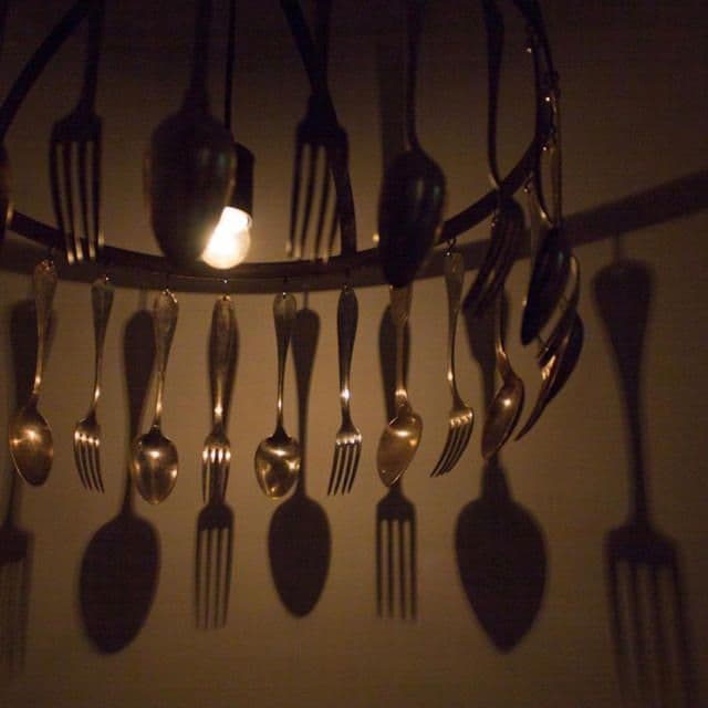 アンティーク カトラリー ランブ シャンデリア H.P.DECO