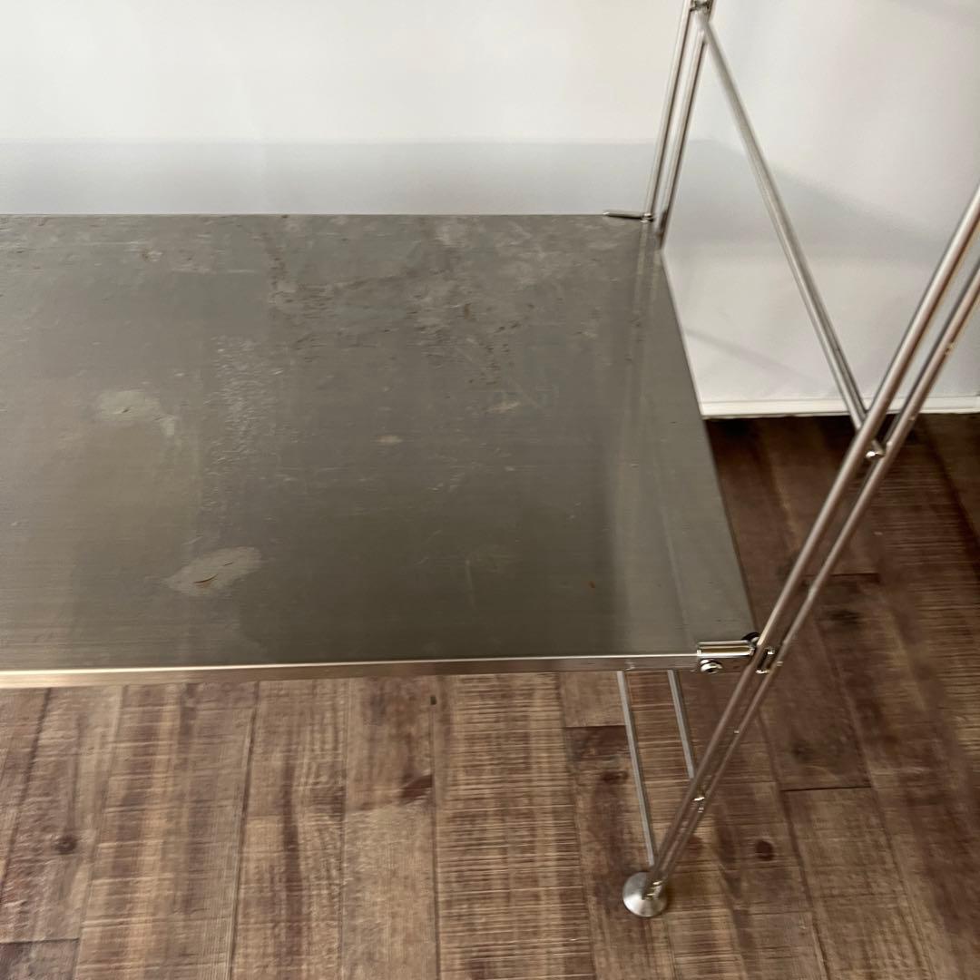 無印良品 ユニットシェルフ ステンレスラック　奥行き41cm