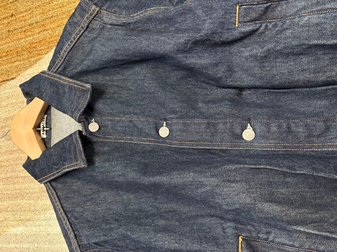 ジャケット・アウター AURALEE WASHED HARD TWIST DENIM4