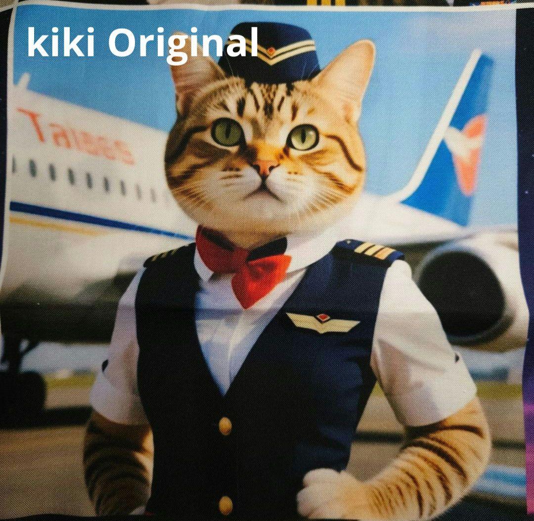 ❀ハンドメイド オーダー用 パネル カッコいい働く猫さん