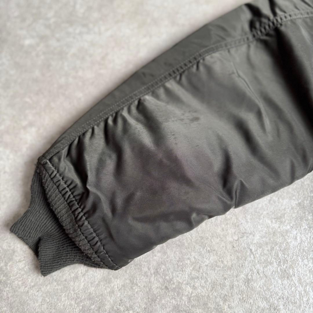 90s USA製 ALPHA \"GROUND CREW\" MA-1 MA1 XS