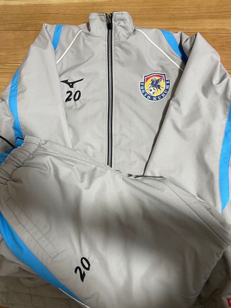 東久留米総合高校　サッカー　Mizuno ピステ・ウィンドブレーカー 2XL