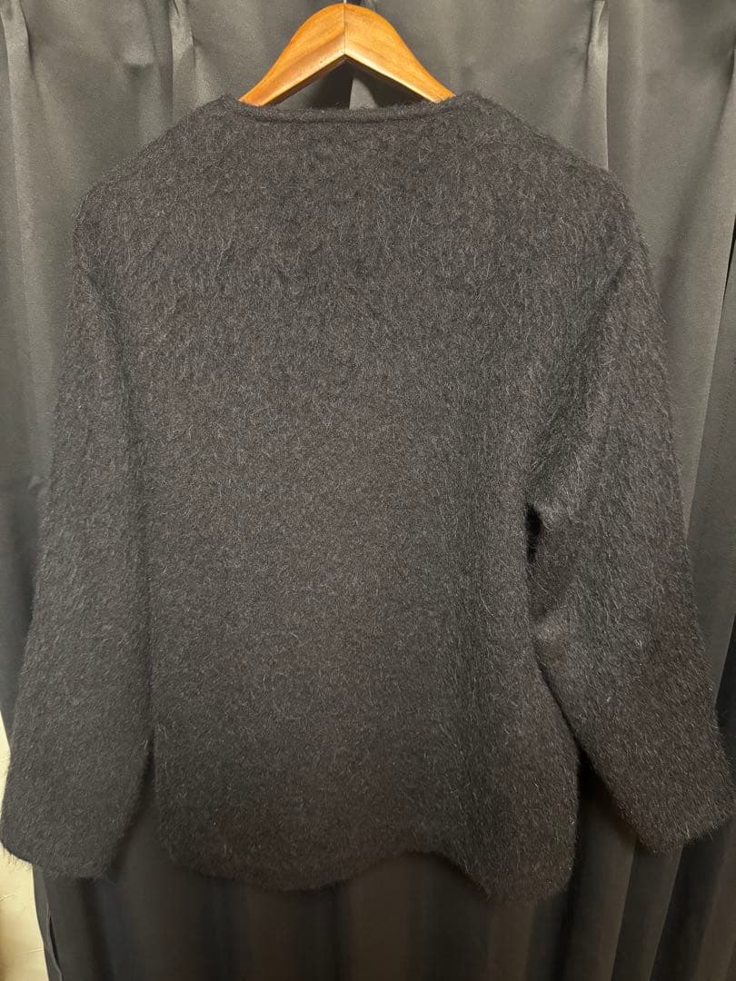 Our legacy モヘアカーディガンブラック　48