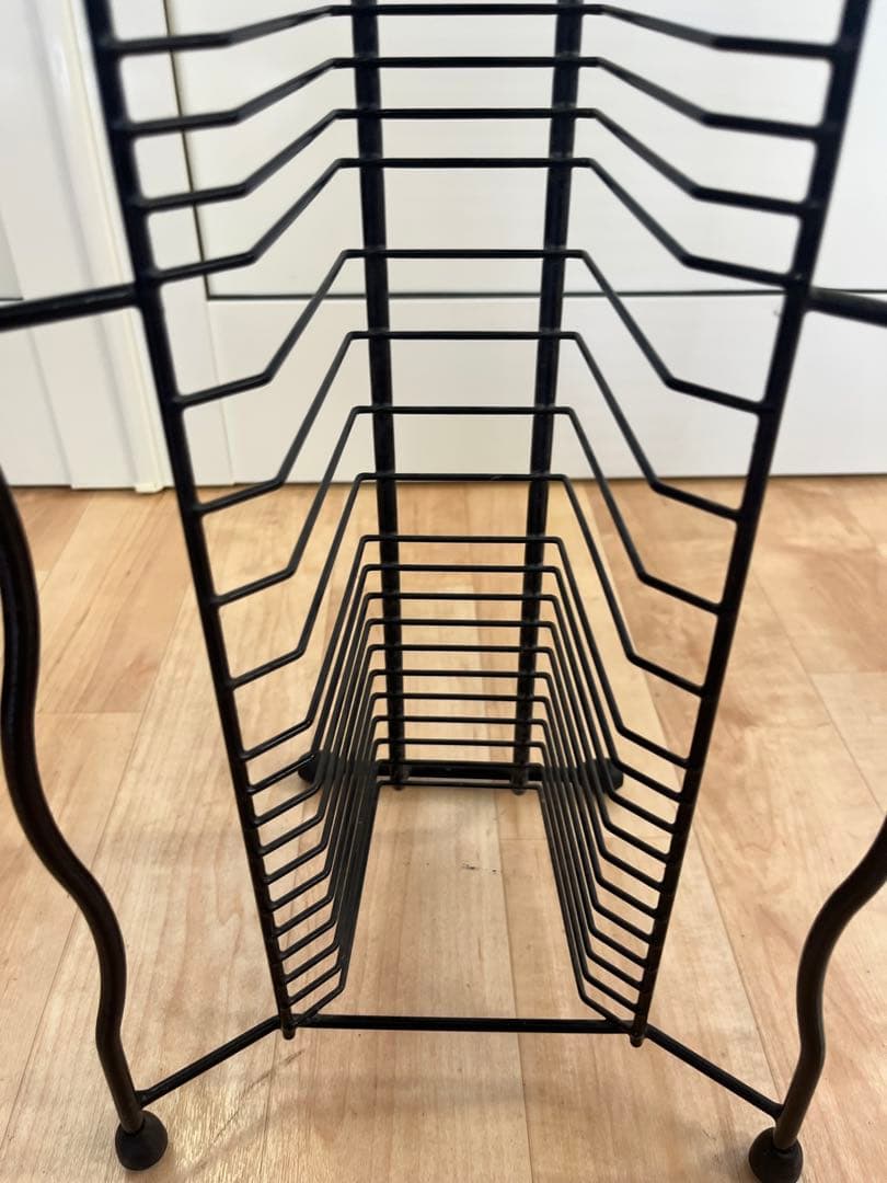 90's ポストモダン CDラック CDタワー ブラック ヴィンテージ