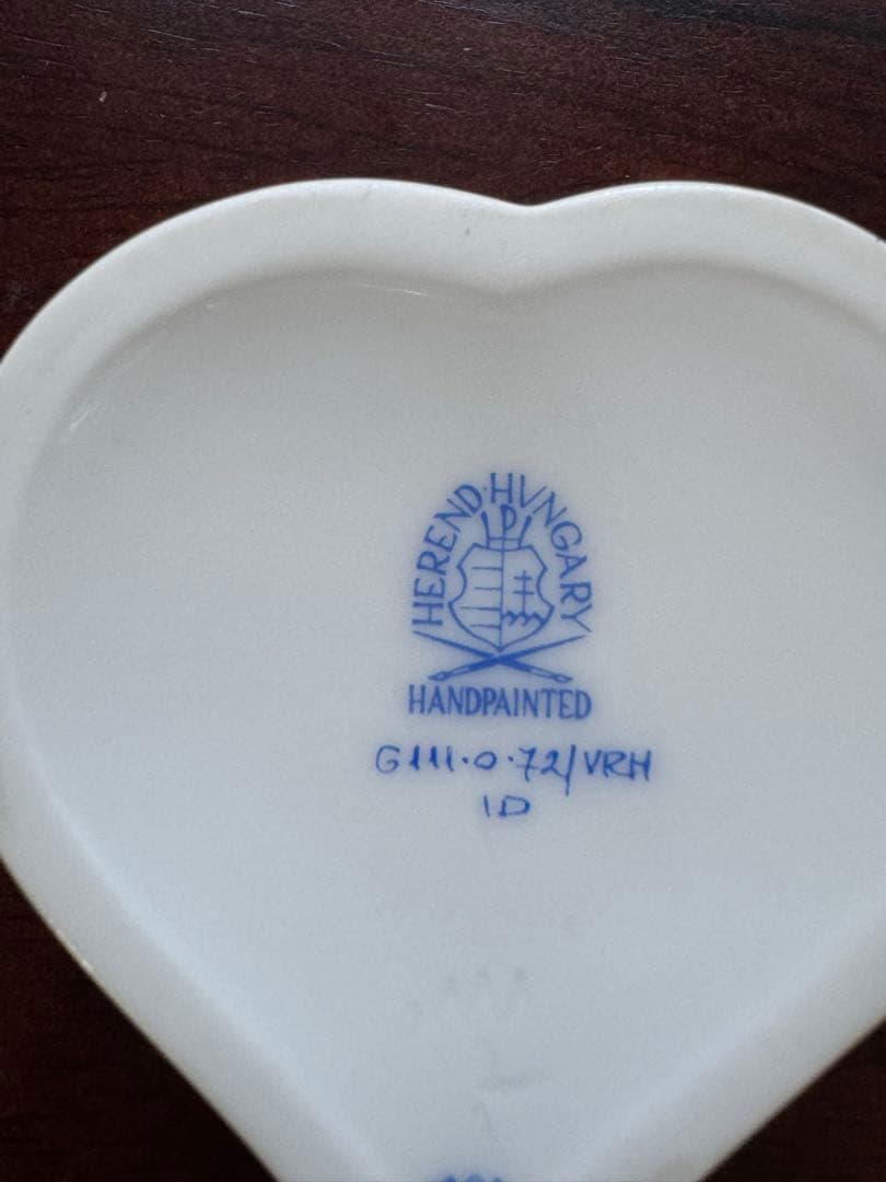 ヘレンド　ウィーンの薔薇　ボンボン入れ　ブタ