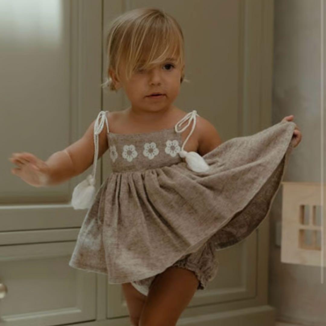 ワンピース Son and Daughter Oilio Embroidery Sets