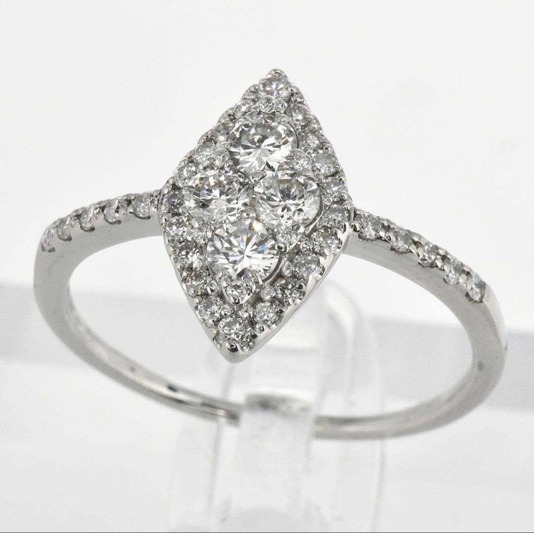 ダイヤモンド リング ダイヤ0.5ct Pt900 プラチナ 指輪 14号