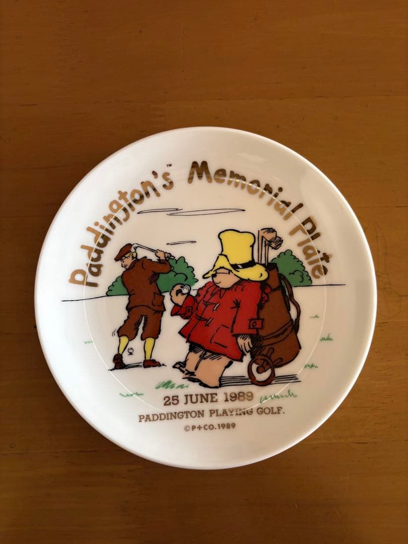 Paddington's メモリアル　プレート　1989年