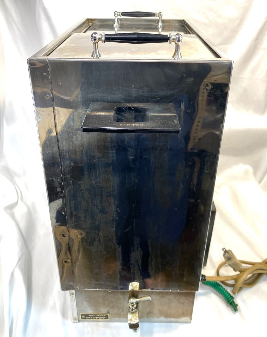 神*威様 【注意】外装、内部、汚れあり ヤスター製 タオルスチーマー 早沸式