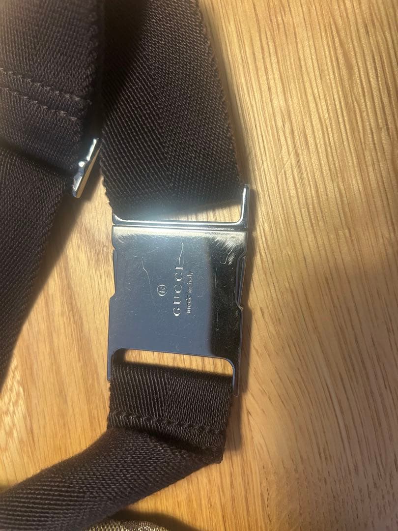 フ*)様 GUCCI GGパターン ボディバッグ