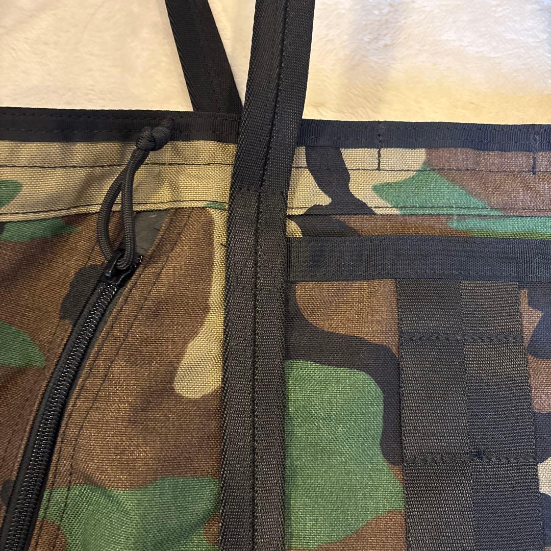 BRIEFING カモフラージュ トートバッグ　ウッドランド