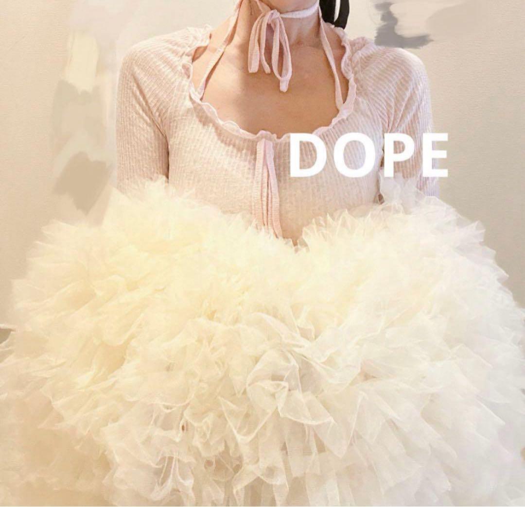 ①big volume tulle skirt.ivory