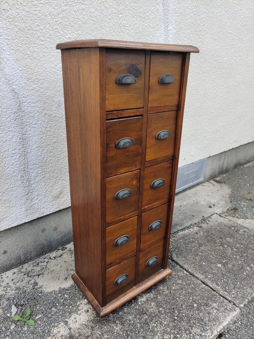 民芸家具　和箪笥　レトロ　引き出し　アンティーク薬箪笥　チェスト　時代箪笥