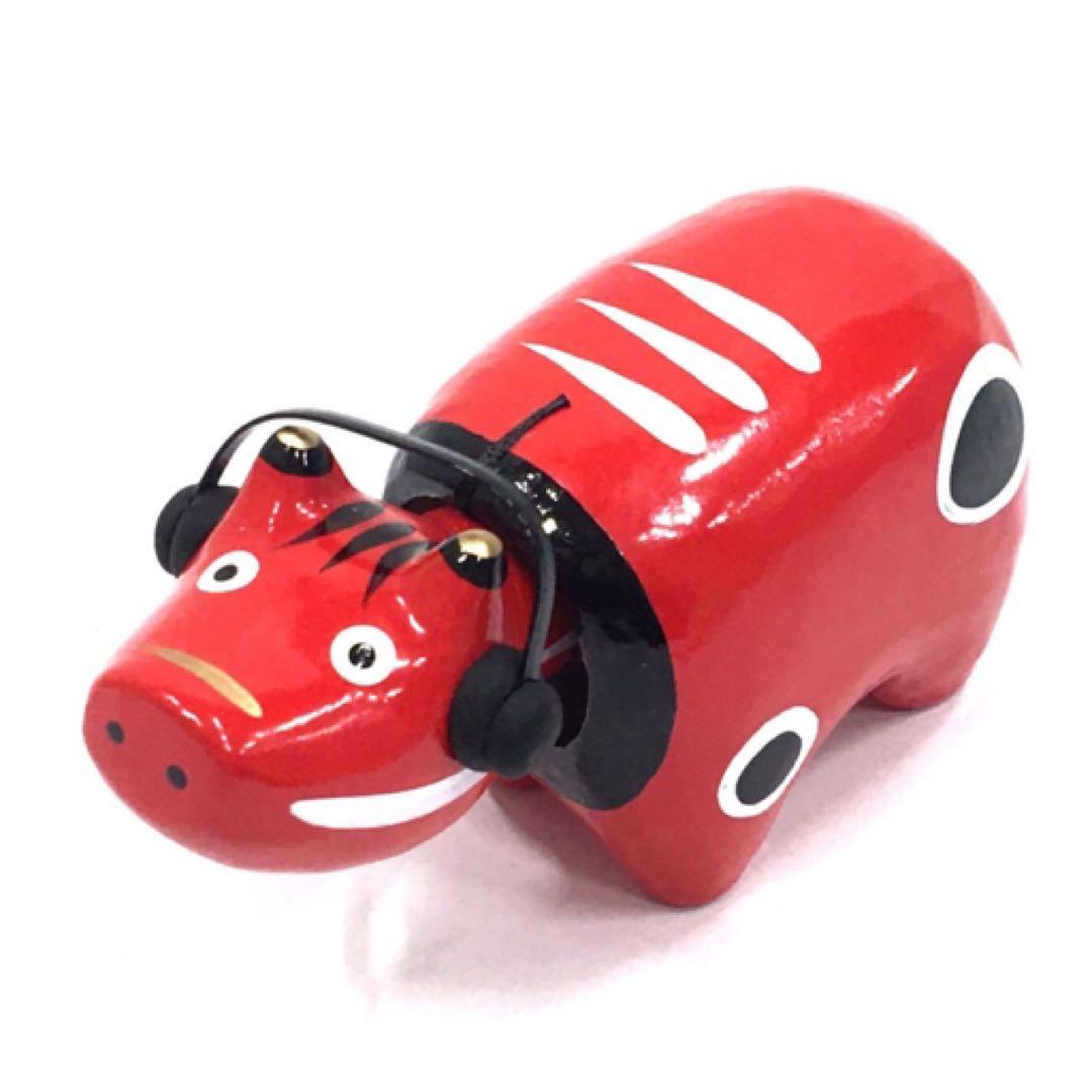 野沢民芸　ヘッドホンべこ 2号