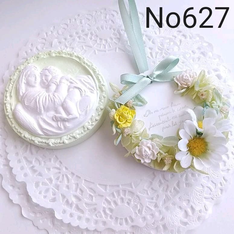 アロマストーンマリア様&フラワーリースセット