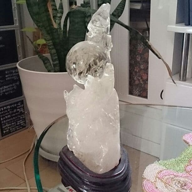 パワーストーン龍彫りシトリン
