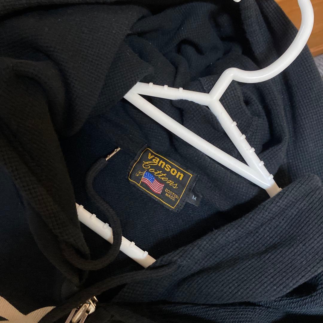 vanson スケルトンデザイン パーカー