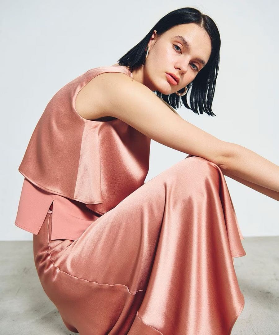 みよGRACE CLASS バックコンシャスサテンオレンジ&黒セット