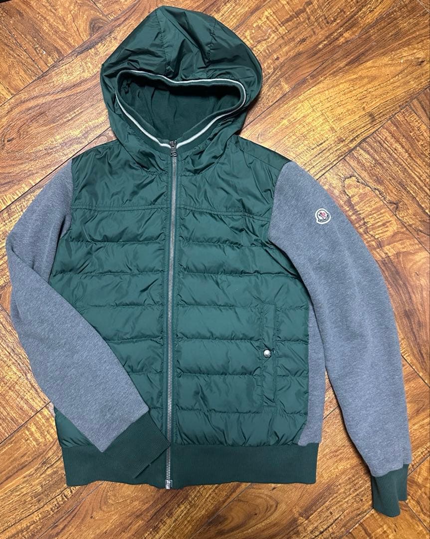 モンクレール★美品★フード付きダウン★裏起毛