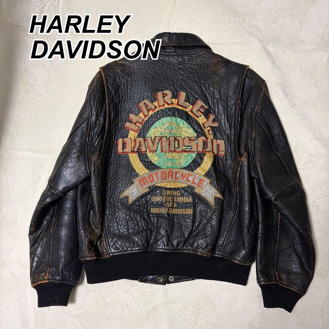ジャケット・アウター 90s HARLEY DAVIDSON vintage A-2 Leather