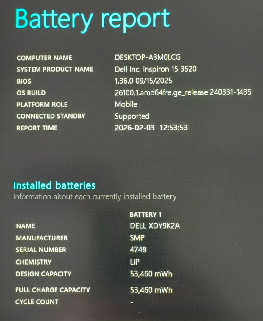 Windowsノート本体 DELL Inspiron15/Core i7-1255U/office2021