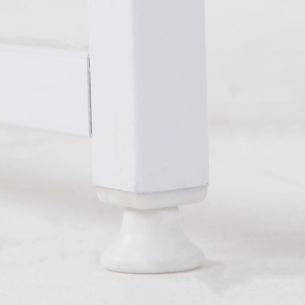 ナチュラル】パソコンデスク 引き出し付き　3段シェルフ付 パソコンデスク 木製