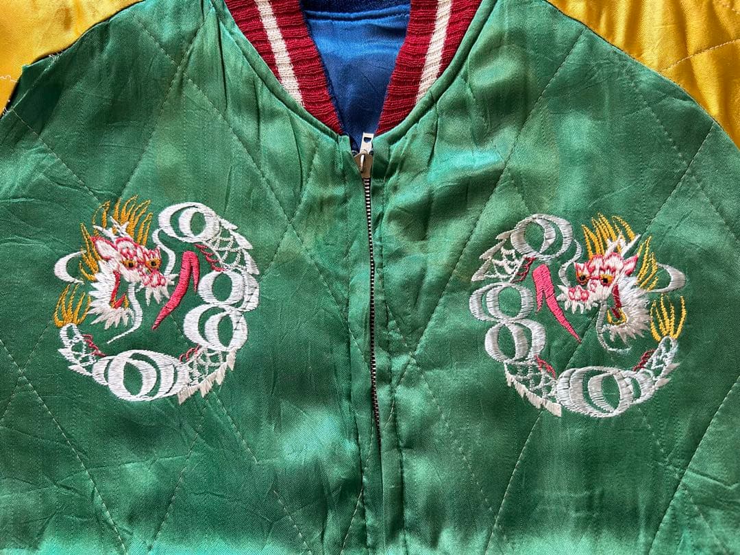 【5/31まで出品】50s souvenir jacket ドラゴンヘッド