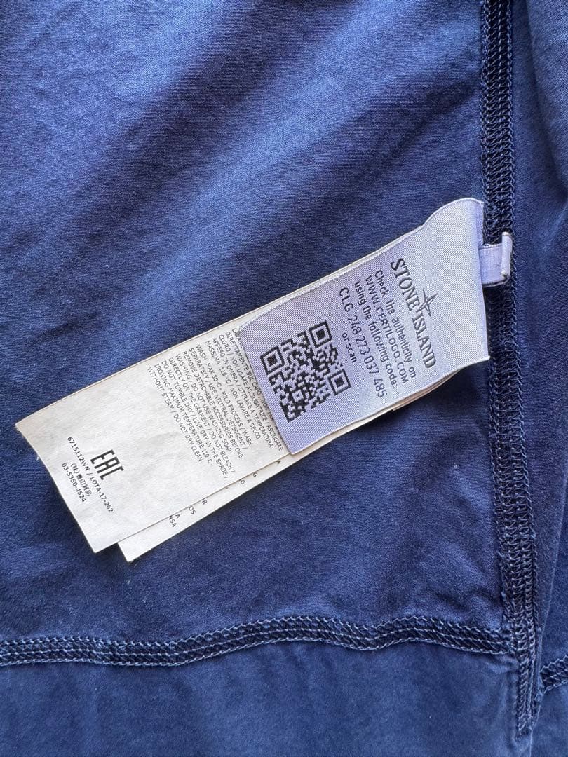 ストーンアイランド TELA SMERIGLIATA SHIRT JACKET