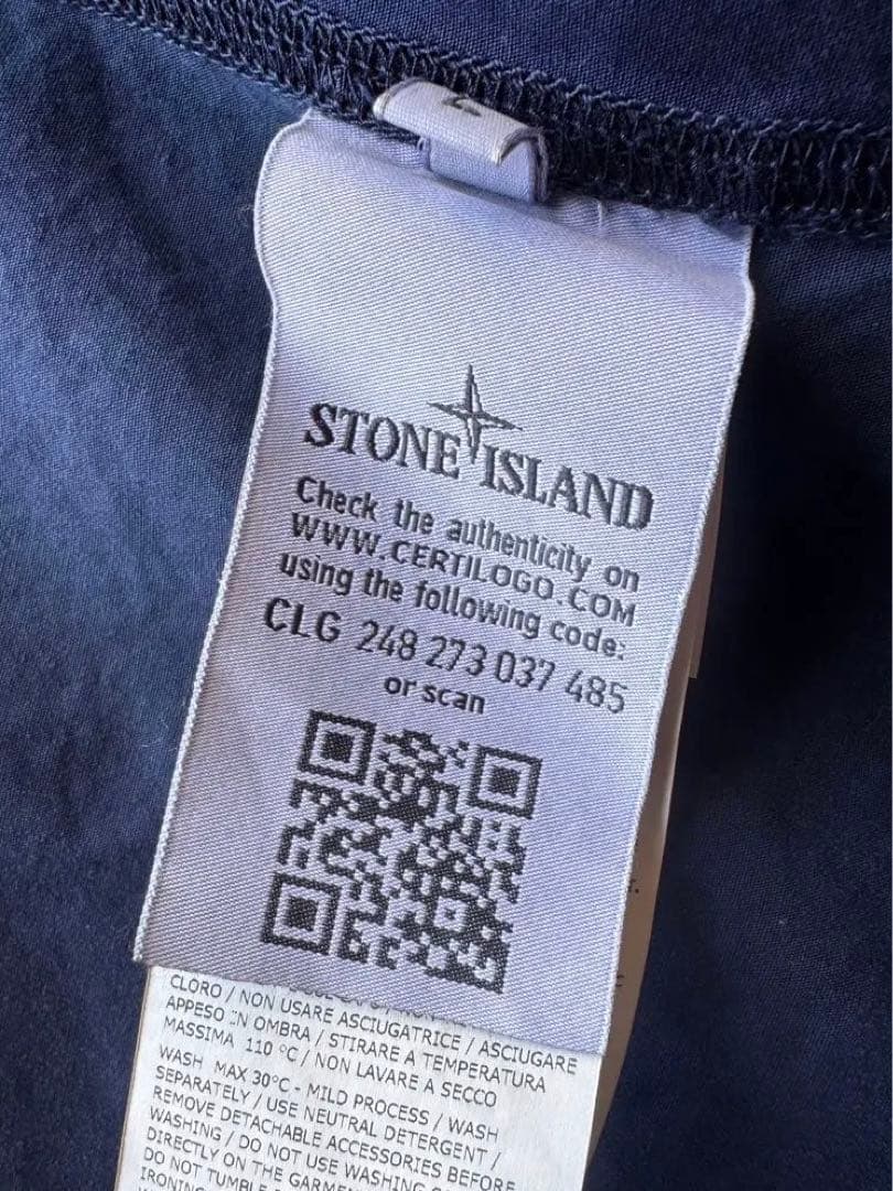 ストーンアイランド TELA SMERIGLIATA SHIRT JACKET