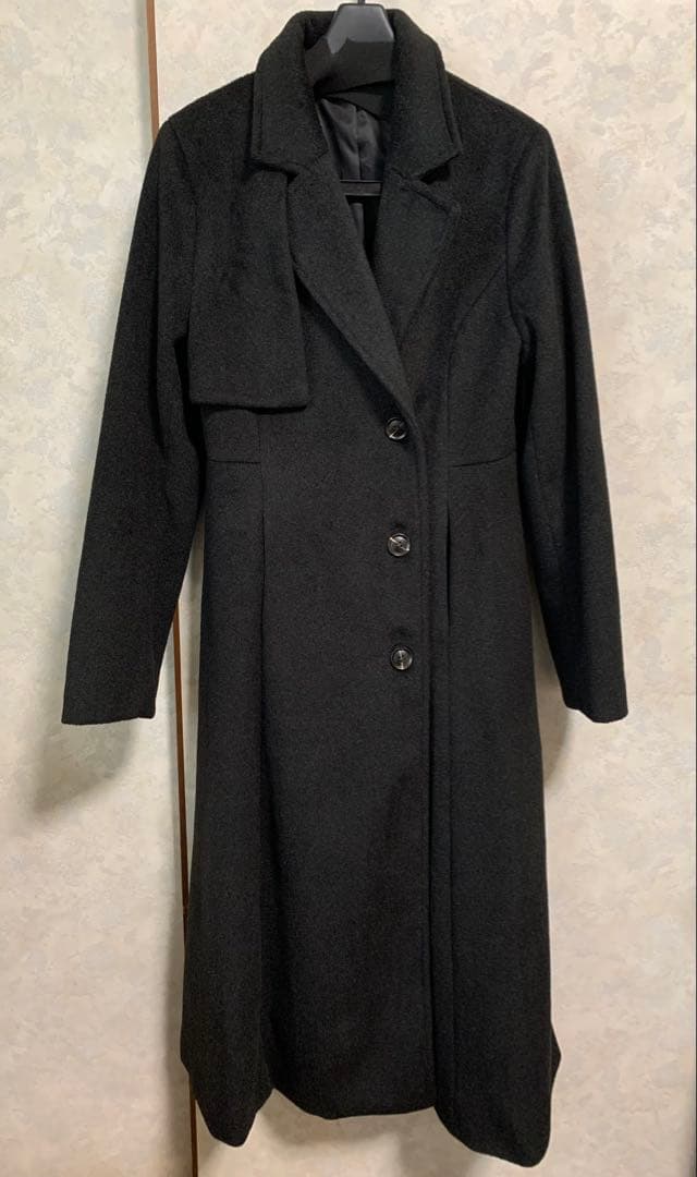 しらたき　 Louere ルエレ ウエストシェイプフレアチェスターコート