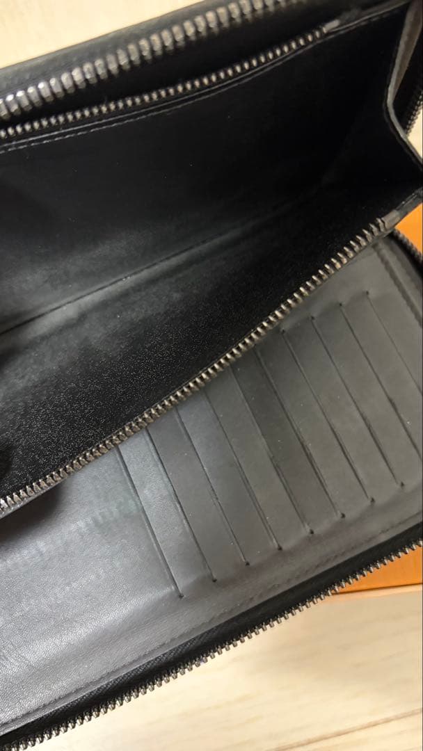 ルイヴィトン　長財布（黒）　モノグラム