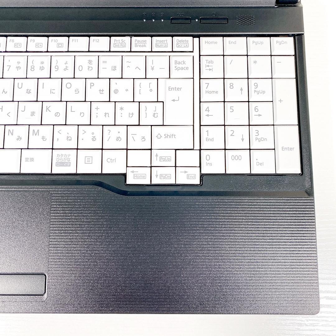 大容量SSD512GB✨COREi5✨事務作業OK✨富士通ノートパソコン✨08