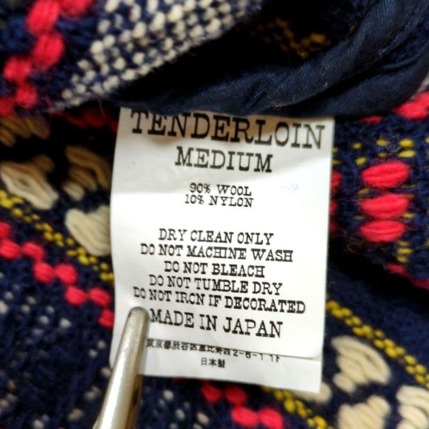 ↓TL NATIVE PARKA NAVY M タグ付 未使用 テンダーロイン