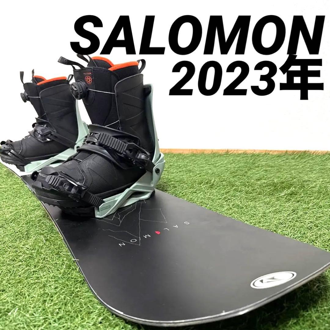 ブーツ無し‼️O25 SALOMON 150cm メンズスノーボードセット